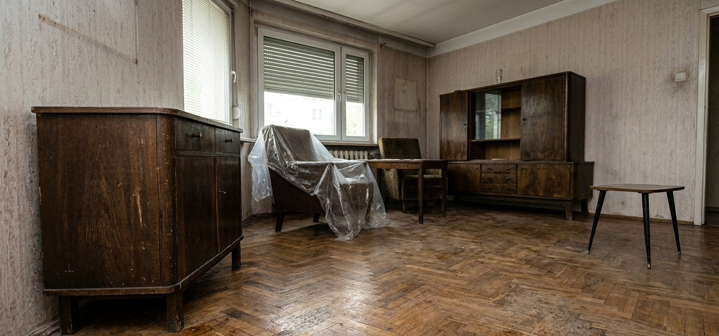 opuszczone mieszkanie